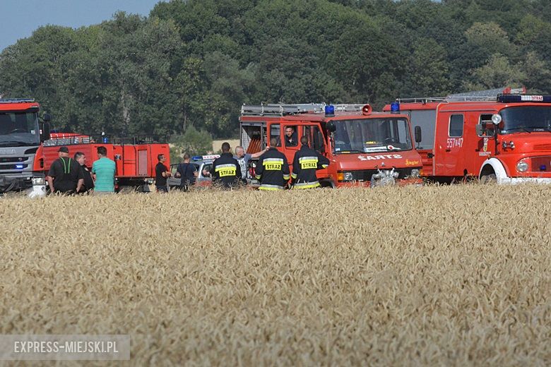 Akcja ratunkowa straży pożarnej