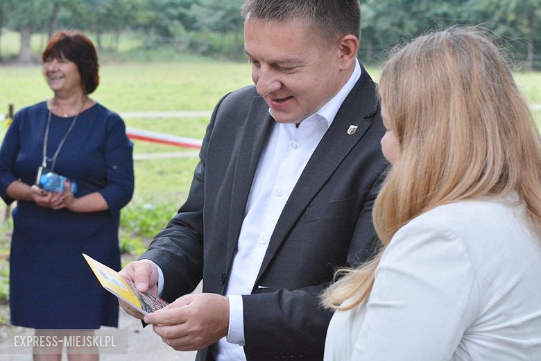 Oficjalne otwarcie nowych ścieżek rowerowych- Ciechów