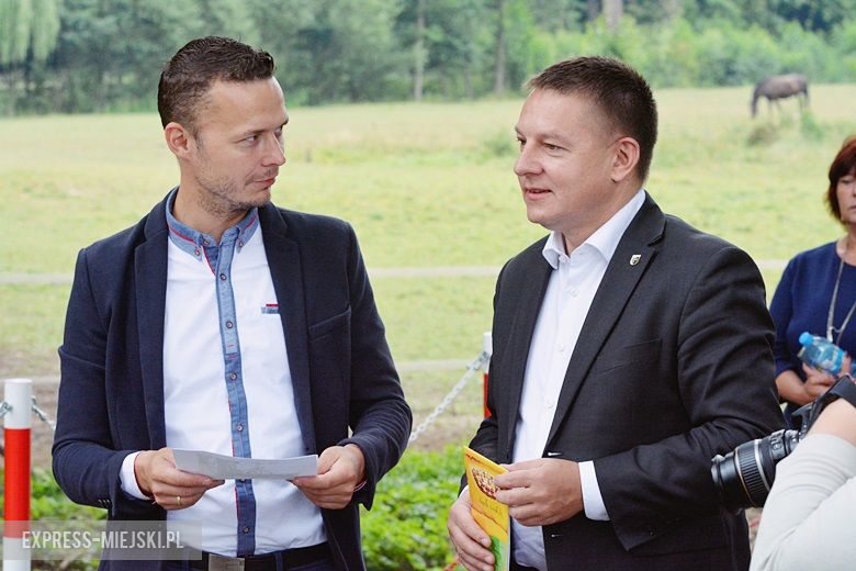 Oficjalne otwarcie nowych ścieżek rowerowych- Ciechów