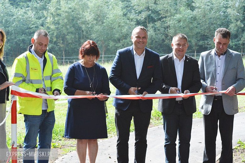 Oficjalne otwarcie nowych ścieżek rowerowych- Ciechów
