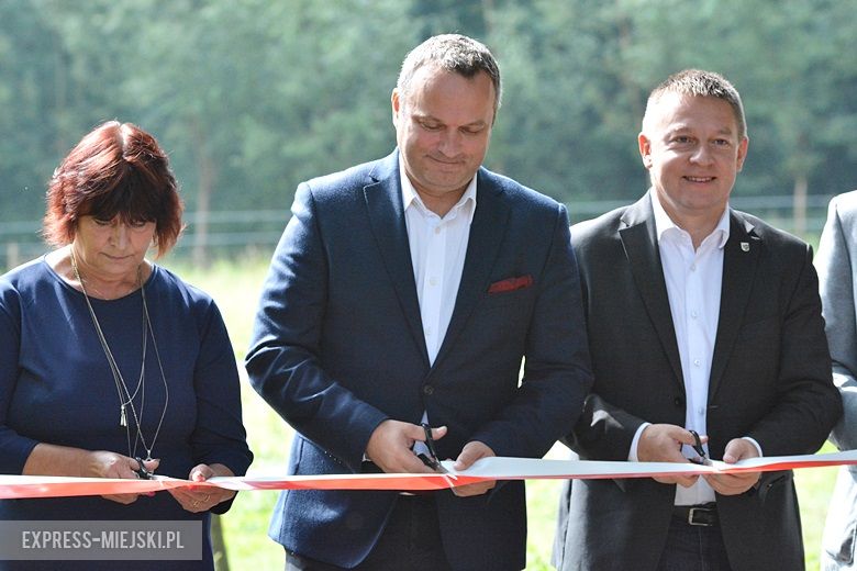 Oficjalne otwarcie nowych ścieżek rowerowych- Ciechów