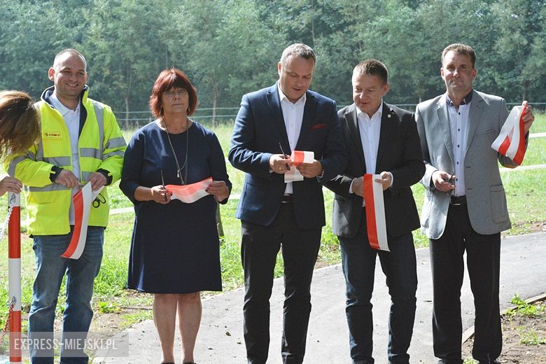 Oficjalne otwarcie nowych ścieżek rowerowych- Ciechów
