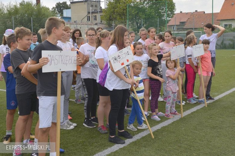 Wspólna zabawa dzieci w Środzie Śląskiej