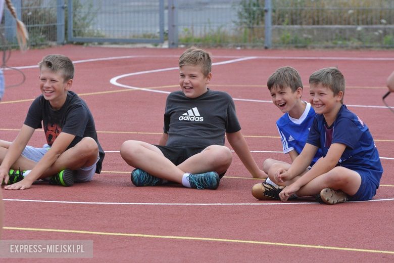 Wspólna zabawa dzieci w Środzie Śląskiej