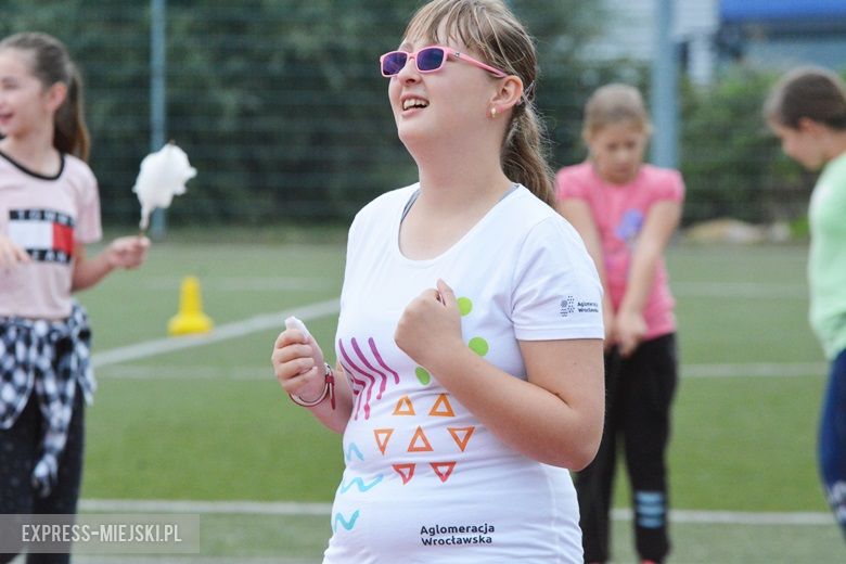 Wspólna zabawa dzieci w Środzie Śląskiej