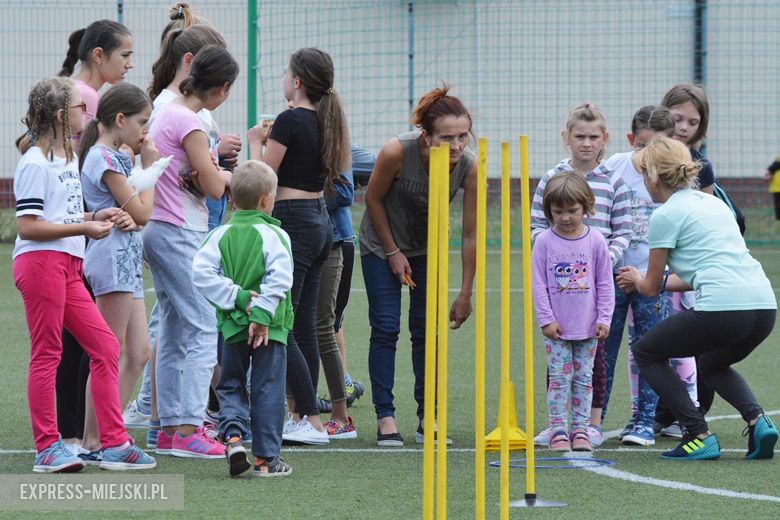 Wspólna zabawa dzieci w Środzie Śląskiej
