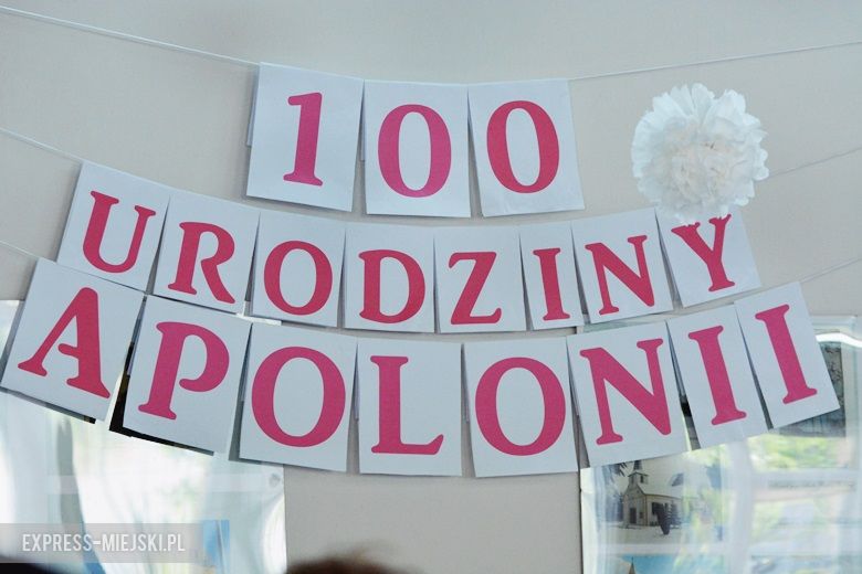 Wspólne świętowanie urodzin pani Apolonii Bohorodycz