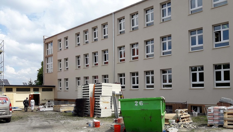 Prace nad termomodernizacją budynków