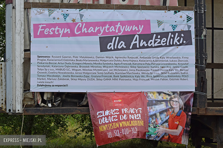 Festyn charytatywny dla Andżeliki w Chmielowie