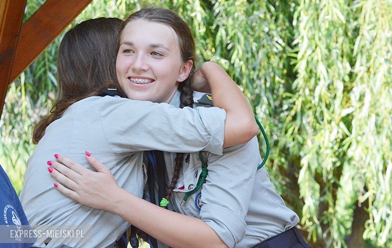 Spotkanie harcerzy w Miękini