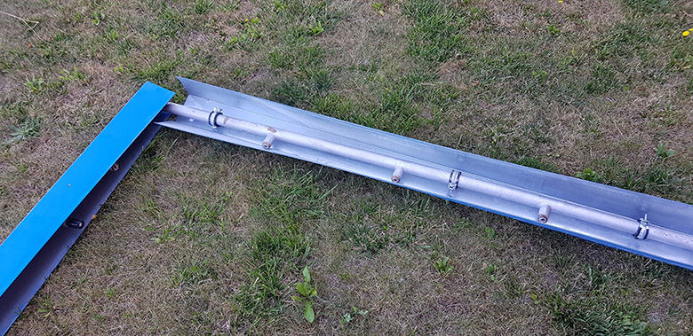 Uszkodzona kurtyna wodna