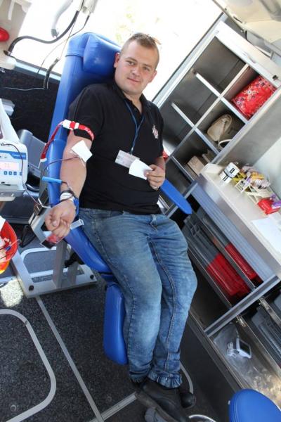 Zbiórka krwi w Udaninie