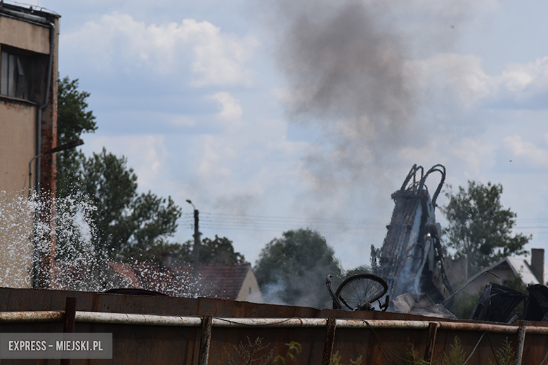 Wybuch na terenie złomowiska w Malczycach