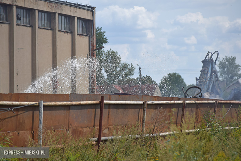 Wybuch na terenie złomowiska w Malczycach