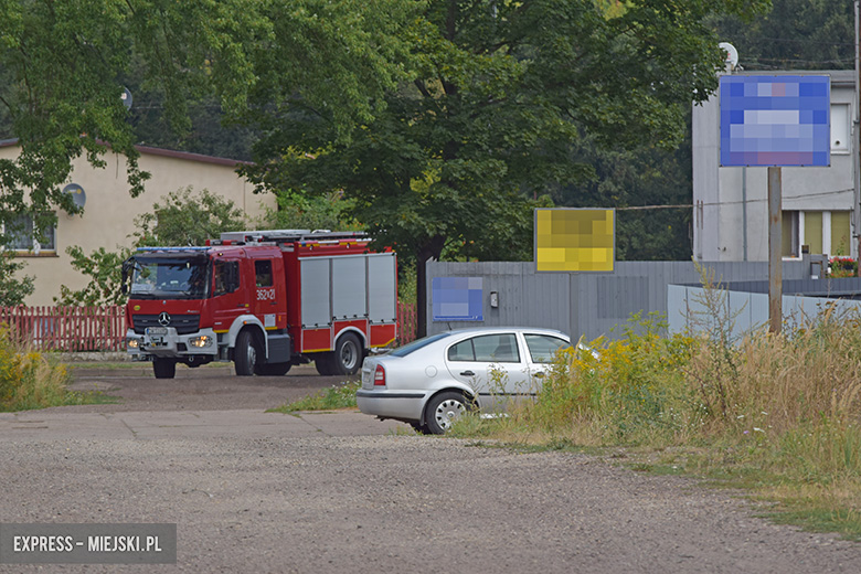 Wybuch na terenie złomowiska w Malczycach