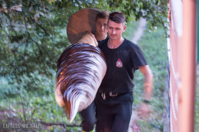 "Lodowy rożek" na murach miejskich