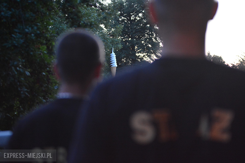 "Lodowy rożek" na murach miejskich