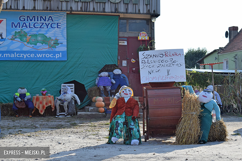 Dożynki gminy Malczyce w tym roku odbył się na klimatycznym terenie w Chomiąży