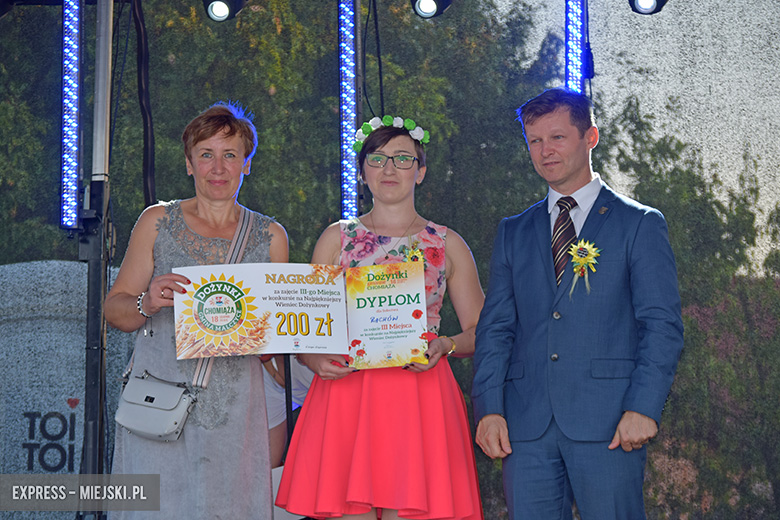 Dożynki gminy Malczyce w tym roku odbył się na klimatycznym terenie w Chomiąży