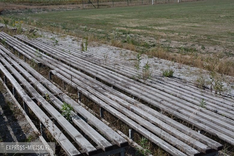 Boisko w Ciechowie - stan na 22 sierpnia 2018 rok