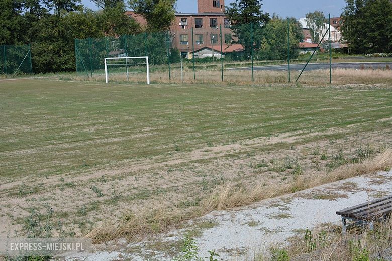 Boisko w Ciechowie - stan na 22 sierpnia 2018 rok