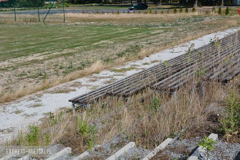 Boisko w Ciechowie - stan na 22 sierpnia 2018 rok