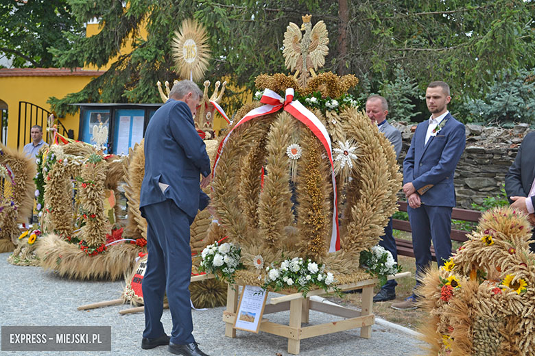Uroczyste obchody gminny dożynek w Kostomłotach