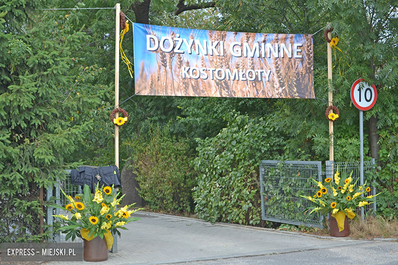 Uroczyste obchody gminny dożynek w Kostomłotach
