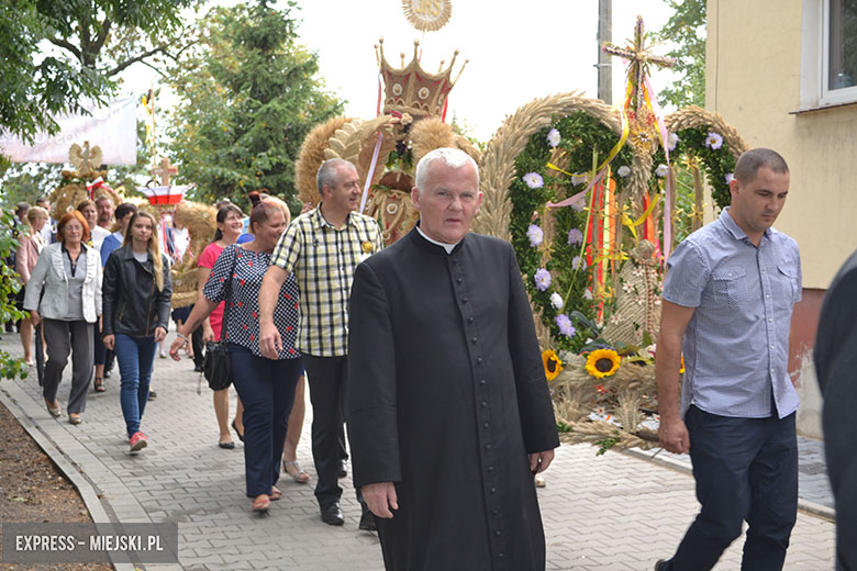 Uroczyste obchody gminny dożynek w Kostomłotach