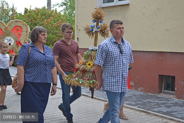 Uroczyste obchody gminny dożynek w Kostomłotach