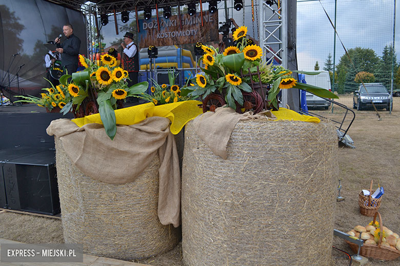 Uroczyste obchody gminny dożynek w Kostomłotach