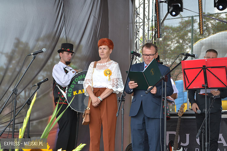 Uroczyste obchody gminny dożynek w Kostomłotach