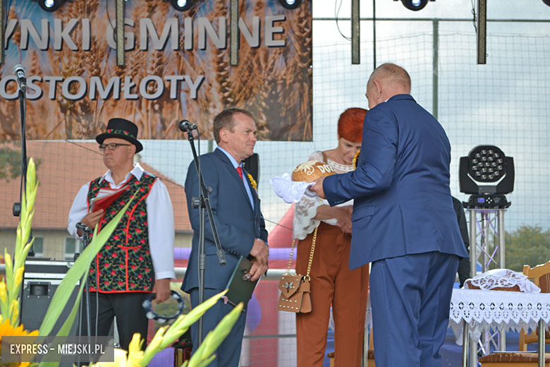 Uroczyste obchody gminny dożynek w Kostomłotach