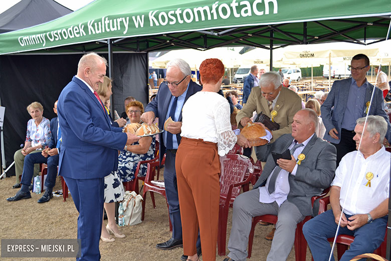 Uroczyste obchody gminny dożynek w Kostomłotach