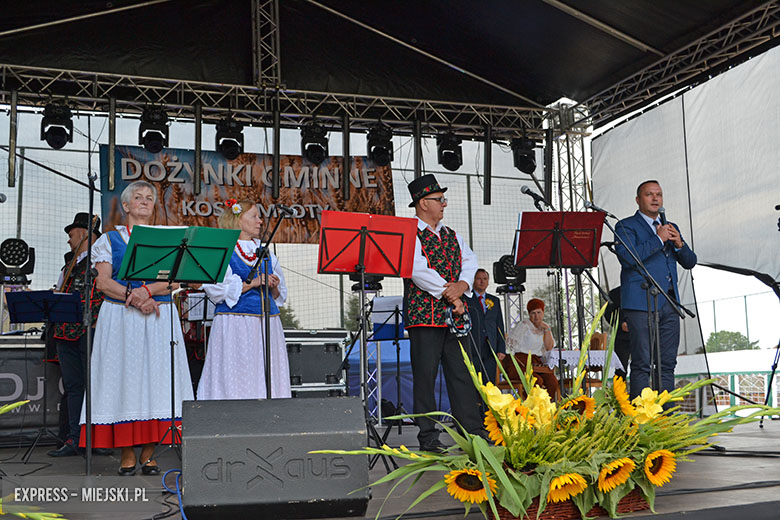 Uroczyste obchody gminny dożynek w Kostomłotach