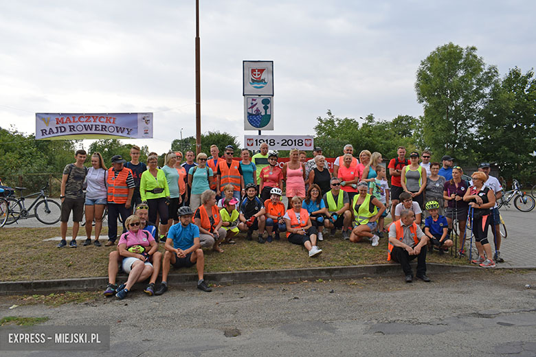 Po raz piąty wzięli udział w Malczyckim Rajdzie Rowerowym