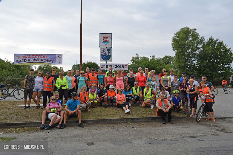 Po raz piąty wzięli udział w Malczyckim Rajdzie Rowerowym