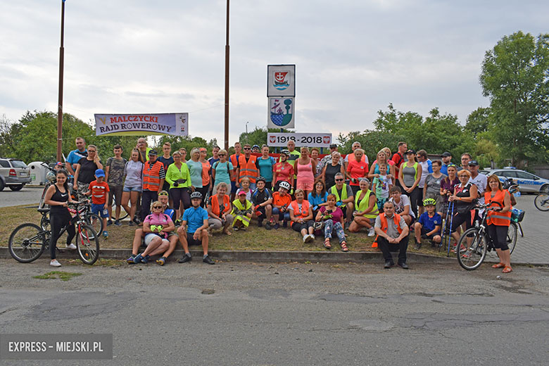 Po raz piąty wzięli udział w Malczyckim Rajdzie Rowerowym