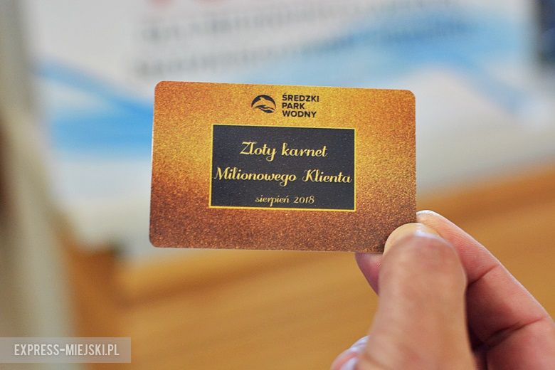 Dziś Średzki Park Wodny odwiedził milionowy klient