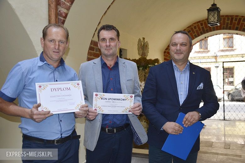 Wręczenie nagród dla autorów najpiękniejszych wieńców