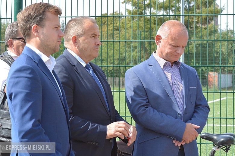 Oficjalne otwarcie orlika w Miękini