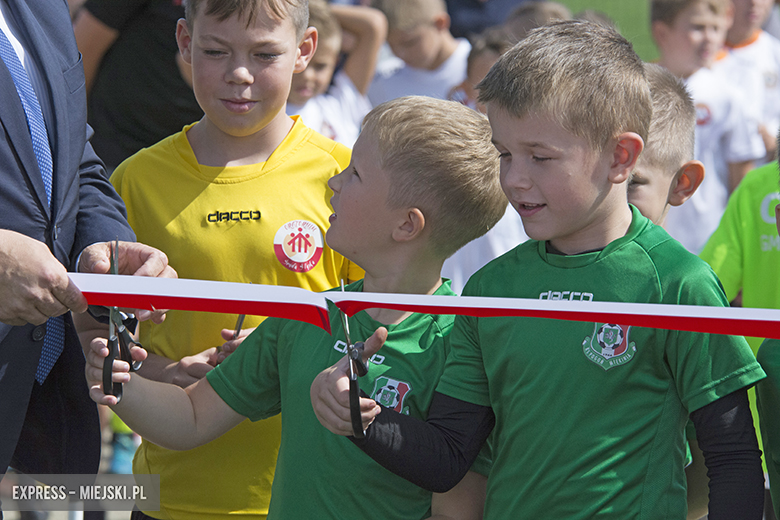 Oficjalne otwarcie orlika w Miękini