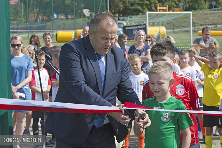 Oficjalne otwarcie orlika w Miękini