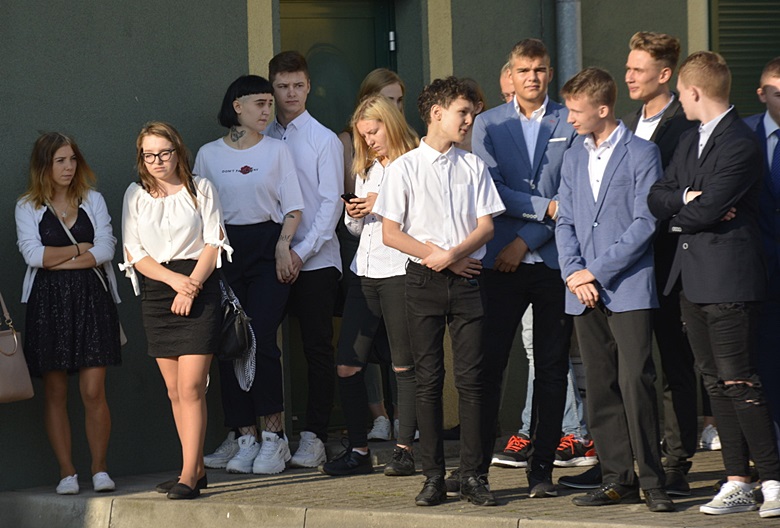 Rozpoczęcie roku szkolnego w PZSP nr 1 w Środzie Śląskiej