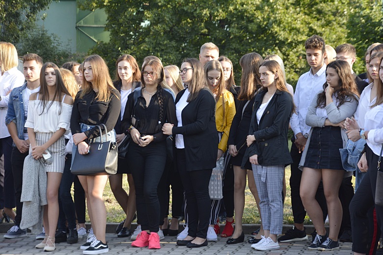 Rozpoczęcie roku szkolnego w PZSP nr 1 w Środzie Śląskiej