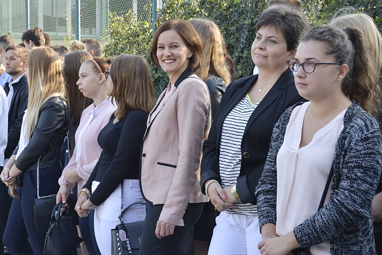 Rozpoczęcie roku szkolnego w PZSP nr 1 w Środzie Śląskiej