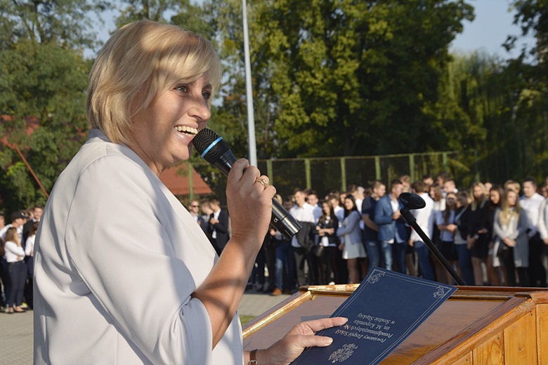 Rozpoczęcie roku szkolnego w PZSP nr 1 w Środzie Śląskiej