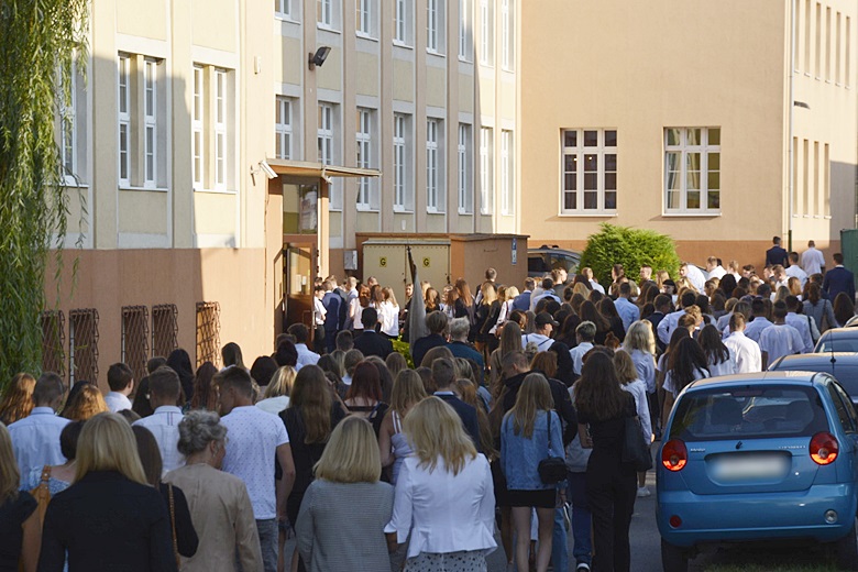 Rozpoczęcie roku szkolnego w PZSP nr 1 w Środzie Śląskiej