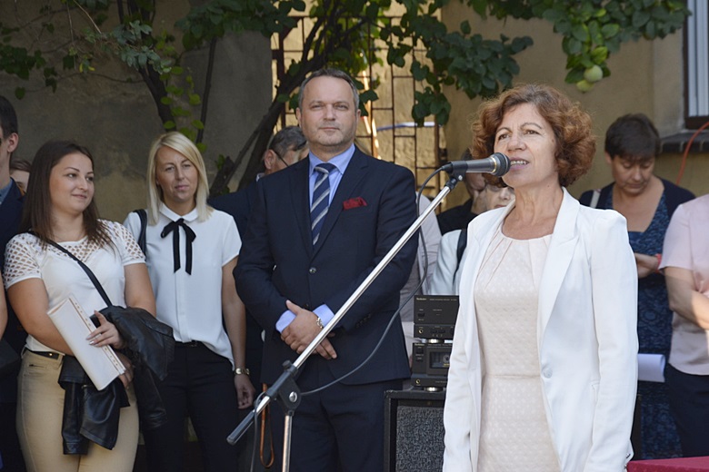 Rozpoczęcie roku szkolnego w PZSP nr 2 w Środzie Śląskiej