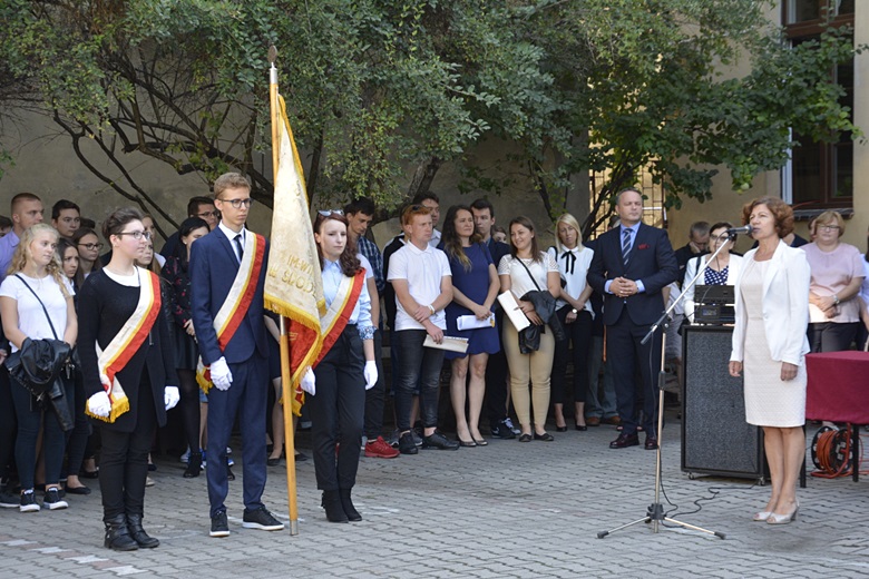 Rozpoczęcie roku szkolnego w PZSP nr 2 w Środzie Śląskiej